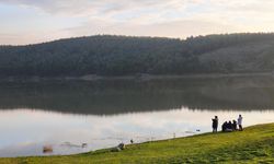 Edirne’de Kocadere Göleti'nin doluluk oranı yağışlarla arttı