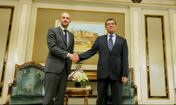 Fransa Dışişleri Bakanı Barrot, Mazlum Abdi ile Erbil’de görüştü