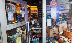 İçki fiyatlarını camlarına asan büfe işletmecisi hakkında tutanak