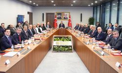 Bakan Mustafa Çiftçi, birim amirleriyle bir araya geldi