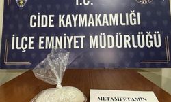 Kastamonu Cide'de 200 gram metamfetamin ele geçirildi