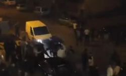 Kan donduran görüntüler: Aracıyla kavga edenleri ezdi