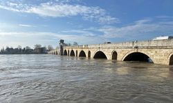 Meriç'te su seviyesi arttı; DSİ 'turuncu alarm' uyarısında bulundu