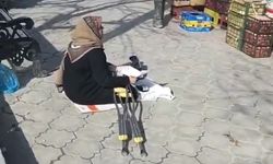 POS cihazlı dilenci gündem oldu!