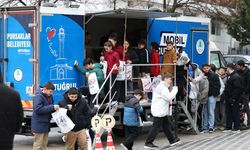 Kitap günlerinde sıcak çorba ikramı