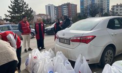 Pursaklar’dan Gazzeli ailelere ramazan desteği