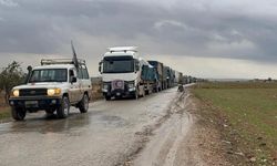 Diyarbakır’dan yola çıkan 25 yardım TIR’ı Kobani’ye ulaştı