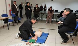 Keçiören’de belediye personeline ilk yardım eğitimi