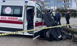 Ambulans ile kamyon çarpıştı: 1 kişi hayatını kaybetti