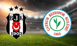 Beşiktaş-Çaykur Rizespor maçı ne zaman, saat kaçta, hangi kanalda?