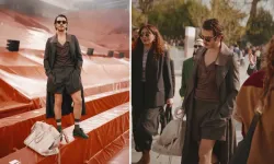 Boran Kuzum’un şortlu Paris tarzı gündem oldu!