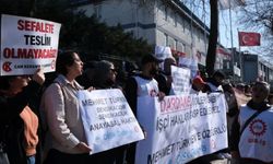 Dardanel'de kıdem tazminatı eylemi 14’üncü gününde
