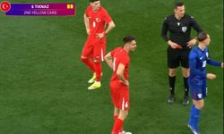 Türkiye U21 takımı, Hırvatistan ile karşılaştığı mücadeleyi 8 kişi tamamladı