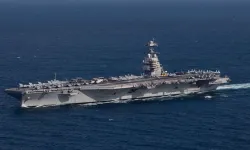 ABD’ye ait USS Gerald R. Ford uçak gemisinde yangın çıktı