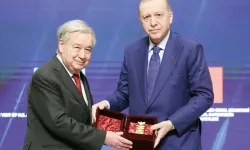 Birleşmiş Milletler Genel Sekreteri Guterres’e Atatürk ödülü