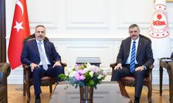 Hakan Fidan, İçişleri Bakanı Mustafa Çiftçi'yi ziyaret etti