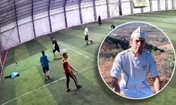 Halı sahada göğsüne çarpan top nedeniyle kalbi duran kişi kurtarılamadı!