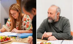 Halit Ergenç ve Meryem Uzerli İmrozda Bahar'da buluştu