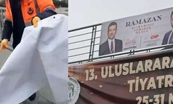 Ekrem İmamoğlu'nun memleketinde adının ve resminin olduğu afişler yasaklandı