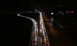 Bayram dönüşü başladı: Kırıkkale'de 40 kilometrelik kuyruk oluştu