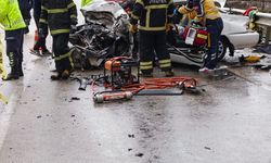Nişanlı çift kazada can verdi