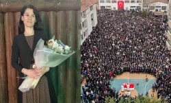 Öğrencisinin öldürdüğü Fatma Nur öğretmen için okulda cenaze töreni düzenlendi