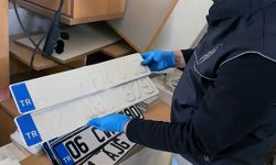 Sahte plaka basıp, satan şüphelilere operasyon