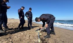 Sakarya'da sahilde parçalanmış İHA bulundu
