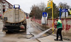 Keçiören’de cadde ve sokaklar dip köşe temizleniyor