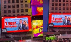 Times Meydanı'nda İmamoğlu mesajı