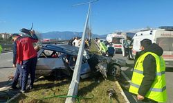 2 kişinin hayatını kaybettiği kaza kamerada