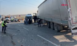 TIR, 4 araca çarptı; 12 kişi yaralandı