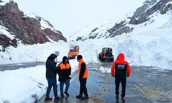 Çığ nedeniyle ulaşıma kapanan Van-Hakkari kara yolu açıldı