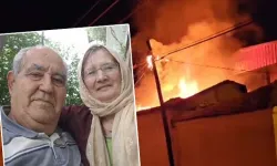 Yaşlı çiftin hayatını kaybettiği yangını oğlu, gelini ve torunu çıkarmış!