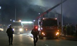 Ankara'da fabrikada yangın; 35 kişi tahliye edildi!