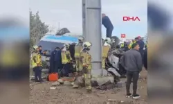 Ankara'da özel halk otobüsü üst geçide çarptı: 4 ölü, 13 yaralı!