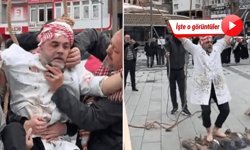 İsrail'i protesto ederken kendini öldürüyordu!