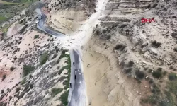 Batman'da heyelan meydana geldi