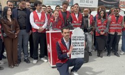 CHP Konya İl Teşkilatı'nda 'mezar taşlı' gerginlik