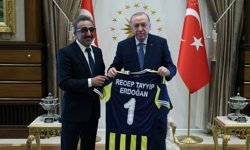 Cumhurbaşkanı Erdoğan, iş insanı Hamdi Ulukaya ile görüştü