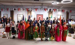 Dünya çocukları Çankaya’daki Atatürk Sanat Merkezi’nde buluştu