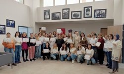 Çankaya Evleri’nde mezuniyet heyecanı: 40 kursiyer sertifikasını aldı