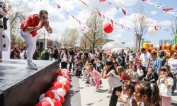 İsmet İnönü Parkı’nda çocuklara özel şenlik