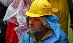 Ankara'da maden işçilerinin açlık grevi altıncı gününde: 'Çocuğum için buradayım'