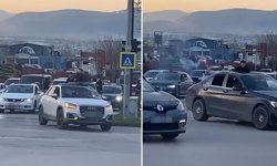 Trafiği tehlikeye atan düğün konvoyuna 660 bin lira ceza! 6 araca trafikten men