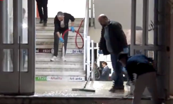 İletişim Başkanlığı'ndan 'okulda inceleme bitmeden temizlik başladı' iddiasına yanıt