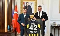 Galatasaray derbisi öncesi Saran'dan İçişleri Bakanı Çiftçi'ye ziyaret