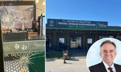 Belediyeye ait satış mağazası kurşunlandı, eski başkan gözaltına alındı!
