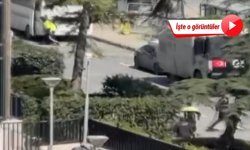 İsrail'in Konsolosluğu önünde silah sesleri!