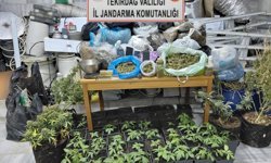 Kaçak elektrikle uyuşturucu üretilen eve operasyon!